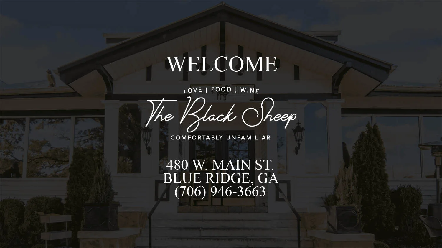 The Black Sheep, West Main Blue Ridge