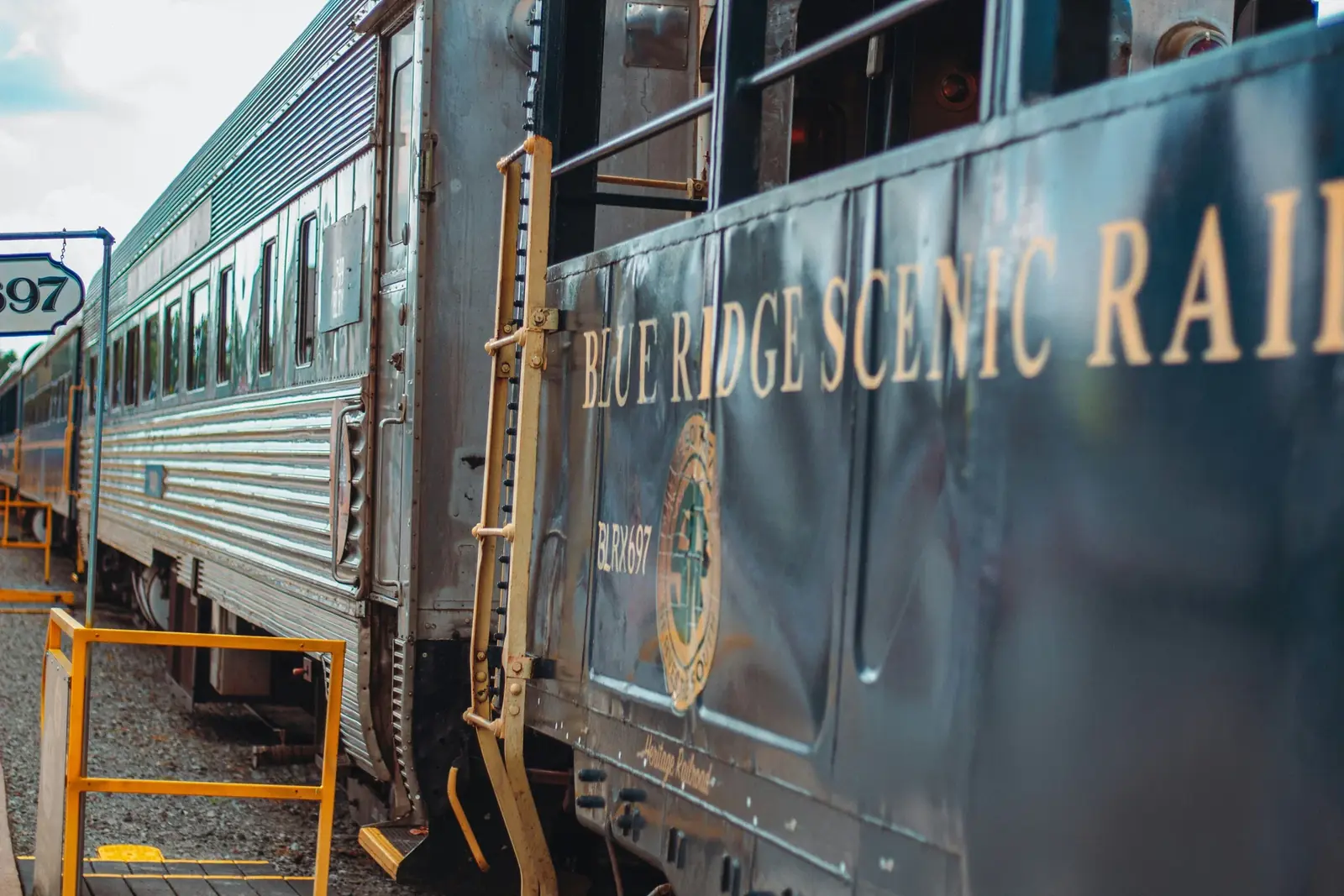 Blue Ridge Scenic Railway, car detail