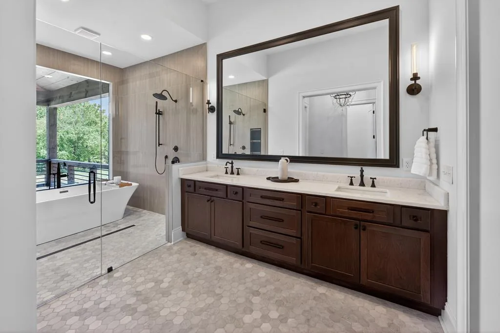 Primary bathroom vanity