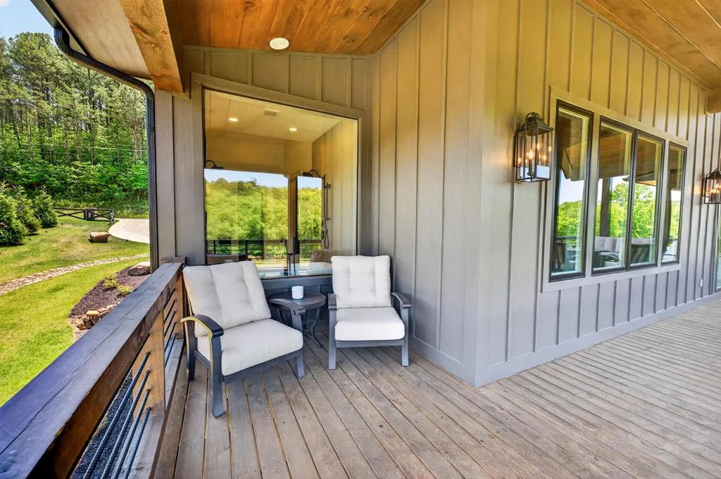 Covered deck — outdoor living