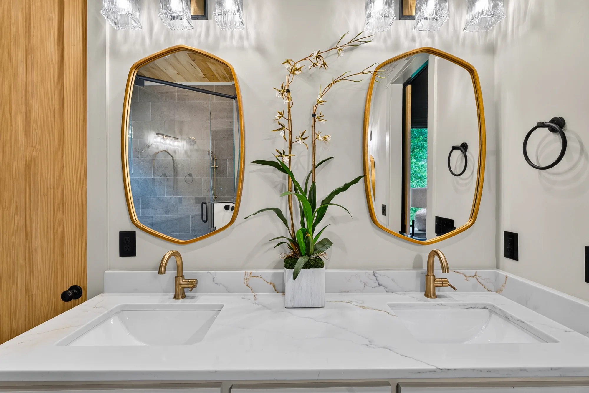 Primary bathroom vanity