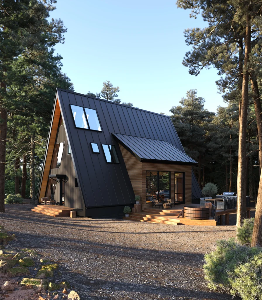 North Creek — exterior rendering, daytime