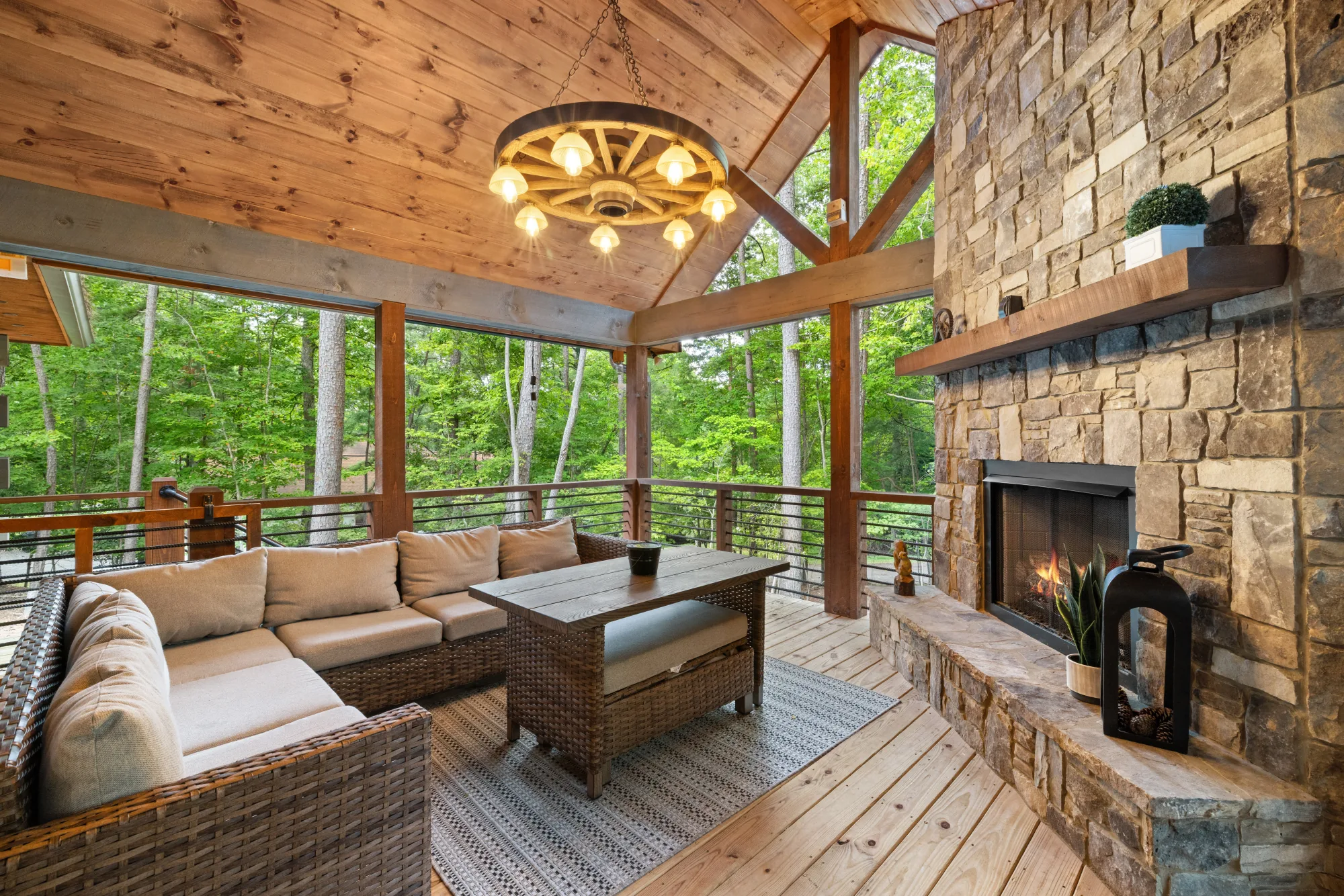 Outdoor living space