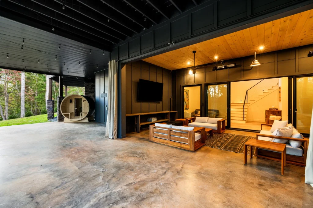 103 Dry Branch Trail — lower level sauna wide
